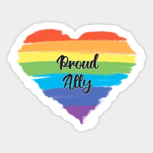 Proud Ally Sticker